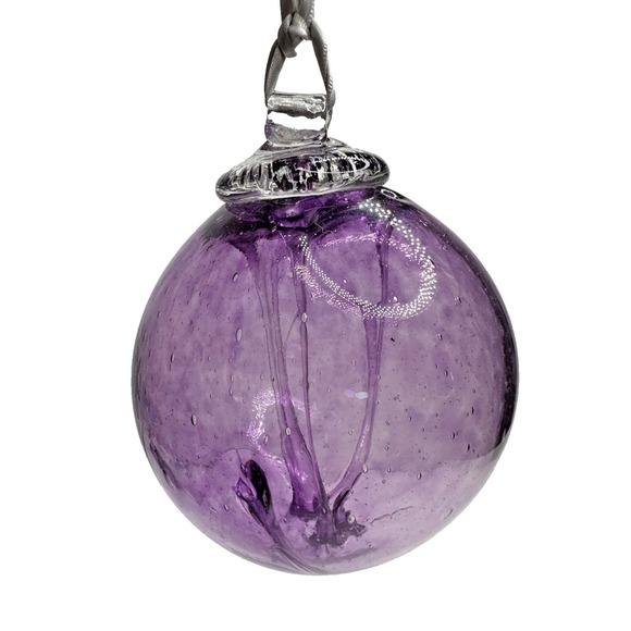 Kitra's Art Other - Kitras Art Glass Ball Globe Sphere Old English Witch Ball Large 5 in Hanging